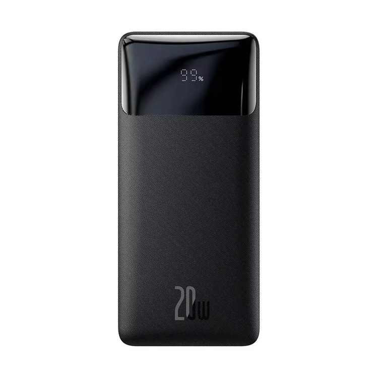 Baseus Digital Display Snabbladdare 10000mAh 20W - Svart