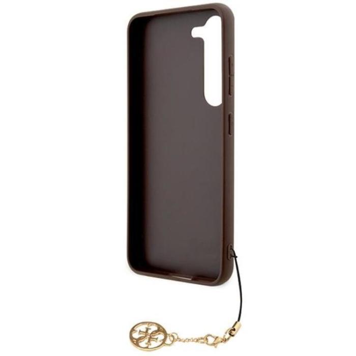 Guess - Guess Mobilskal till Galaxy S24 Charms Collection - Brun