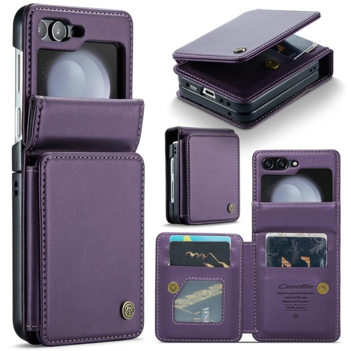 Caseme - CASEME C22 Fodral för Samsung Galaxy Z Flip7 FE 5G - Lila