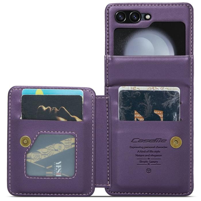 Caseme - CASEME C22 Fodral för Samsung Galaxy Z Flip7 FE 5G - Lila