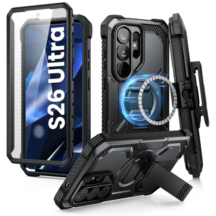 SupCase - SupCase Mobilskal För Galaxy S26 Ultra Magsafe IBLSN Armorbox Clip