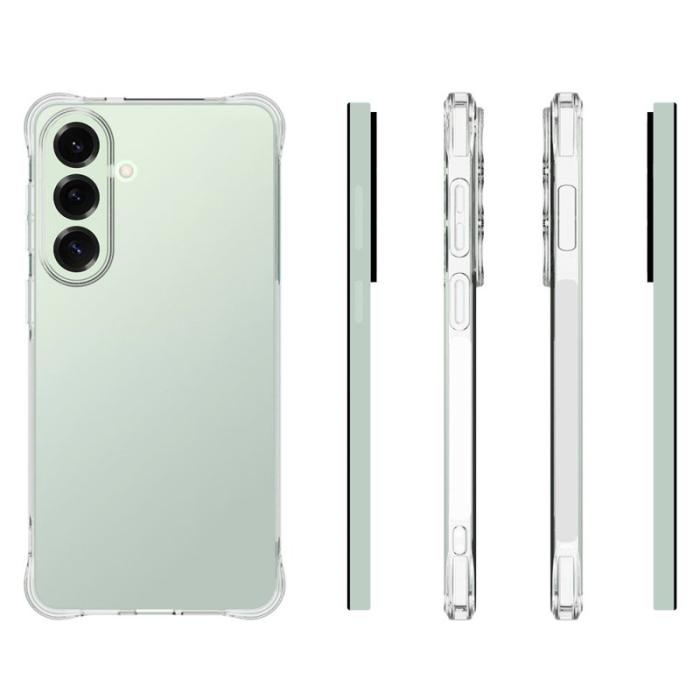 WANLONFENG - WANLONFENG Mobilskal till Samsung Galaxy S26 Plus TPU WL Serie - Transparent