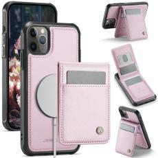 JEEHOOD - JEEHOOD J06 Mobilskal till iPhone 11 Pro Max MagSafe RFID Skydd Rosa