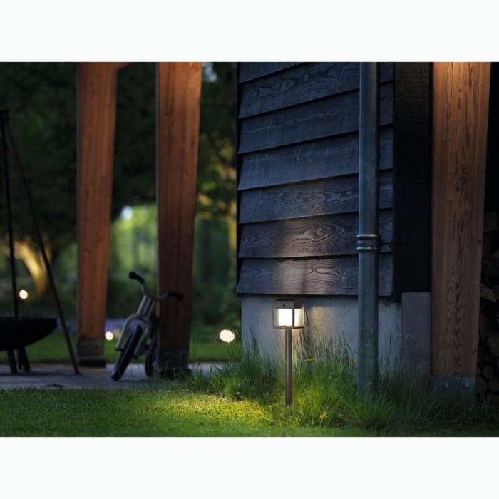 Philips - Philips Blaise Piedestal Solcell LED 250/20lm - Svart
