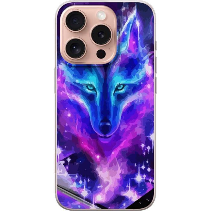 iSecrets - Mobilskal till Apple iPhone 16 Pro med Neon Varg