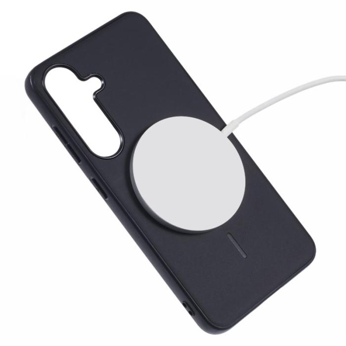 X-Level - X-LEVEL Mobilskal till Samsung Galaxy S25 MagSafe PC TPU PU Svart
