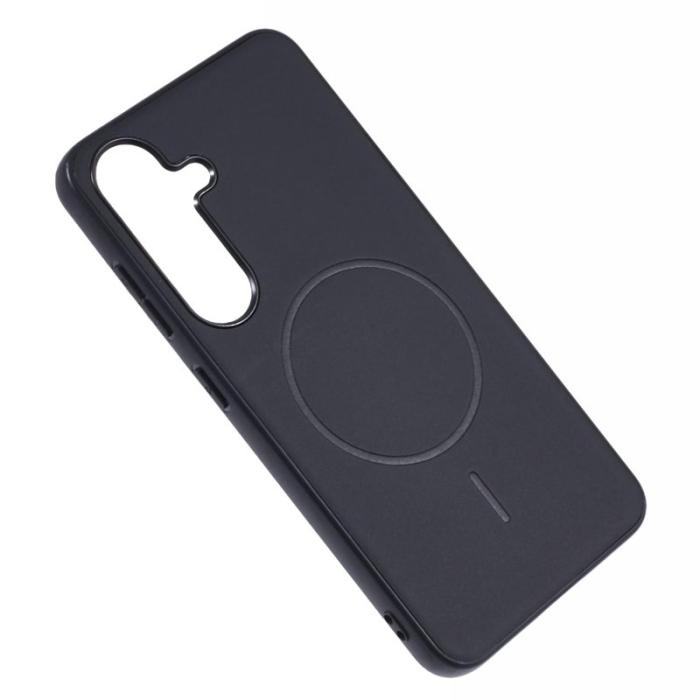 X-Level - X-LEVEL Mobilskal till Samsung Galaxy S25 MagSafe PC TPU PU Svart