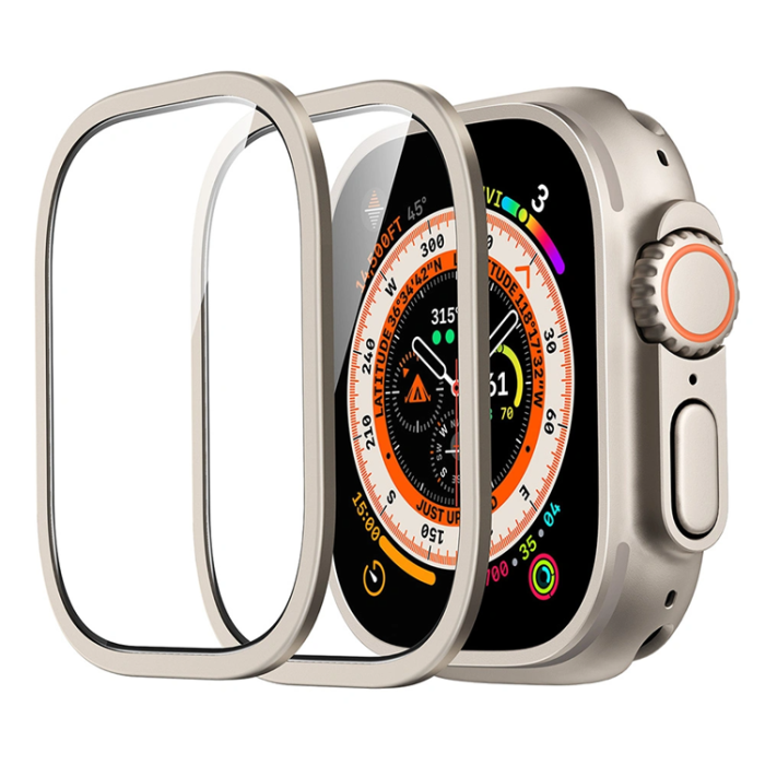 ESR - [2-Pack] ESR Apple Watch Ultra 1/2/3 (49mm) Härdat Glas Skärmskydd Armorite