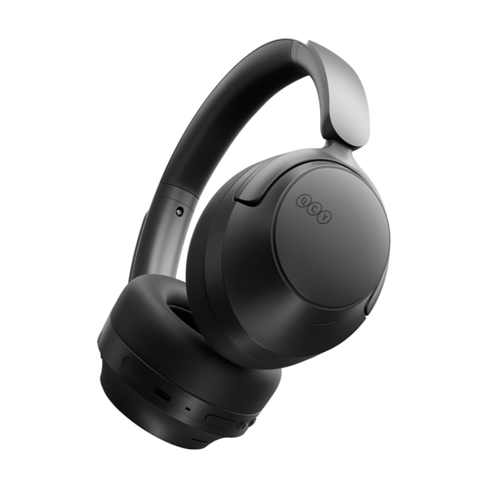 QCY - QCY Trådlös Hörlurar On-Ear H3S med Noise Cancellation - Svart