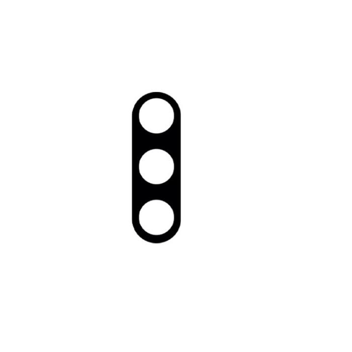 OEM - [1-PACK] Galaxy Z Flold 5 Kameralinsskydd i Härdat glas - Svart