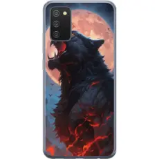 Gustaf - Mobilskal till Samsung Galaxy A02s med Ylande varg