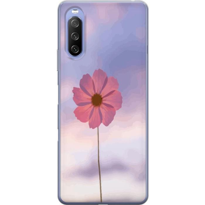 iSecrets - Mobilskal till Sony Xperia 10 III med Rosa blomma