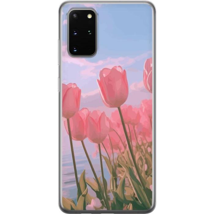 iSecrets - Mobilskal till Samsung Galaxy S20+ med Rosa Tulpaner