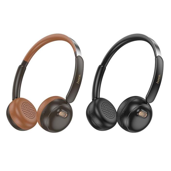 Hoco - Hoco On-Ear Hörlurar Trådlösa Bluetooth W62 - Svart