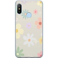 Gustaf - Mobilskal till Xiaomi Mi A2 Lite med fejdande blommor