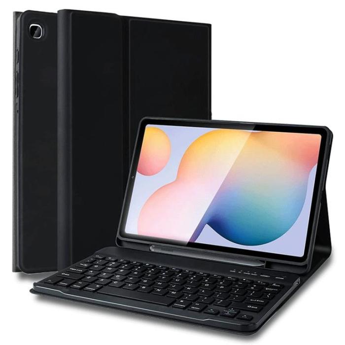 Tech-Protect - Tech-Protect Galaxy Tab S6 Lite (2020/2022) Fodral med Tangentbord - Svart