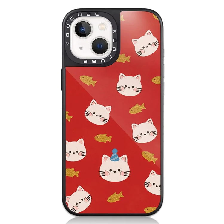 iPhone 15 Mobilskal MagSafe Aluminium Silikon (Style W) | 2353 | AlltMobil