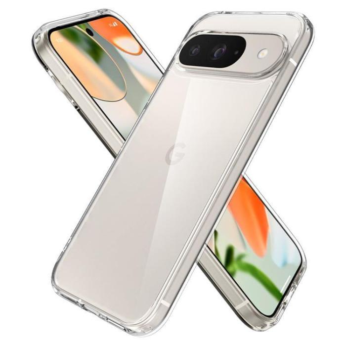 Spigen - Spigen Google Pixel 9/9 Pro Mobilskal Ultra Hybrid - Crystal Clear