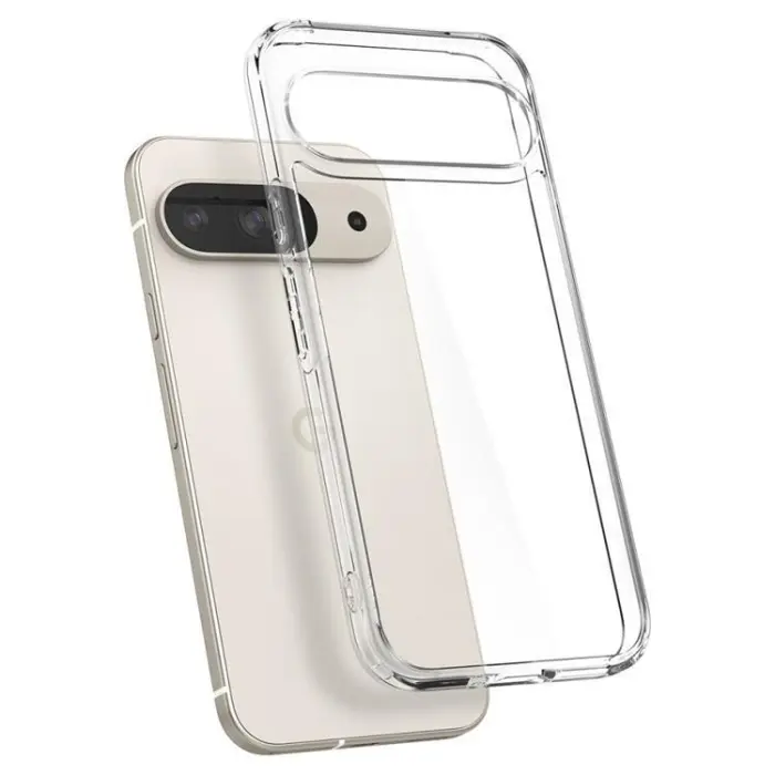 Spigen - Spigen Google Pixel 9/9 Pro Mobilskal Ultra Hybrid - Crystal Clear