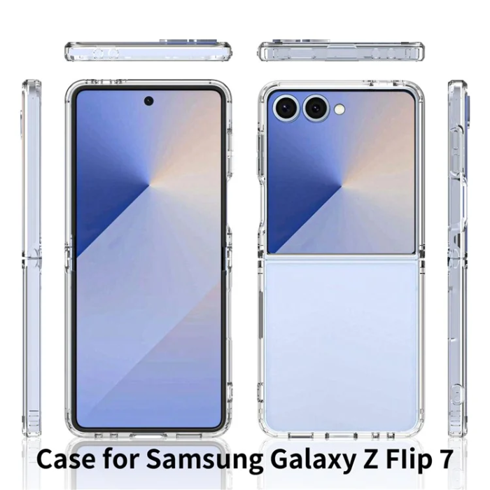 A-One Brand - Galaxy Z Flip 7 Mobilskal Acrylic Integrated Design - Clear