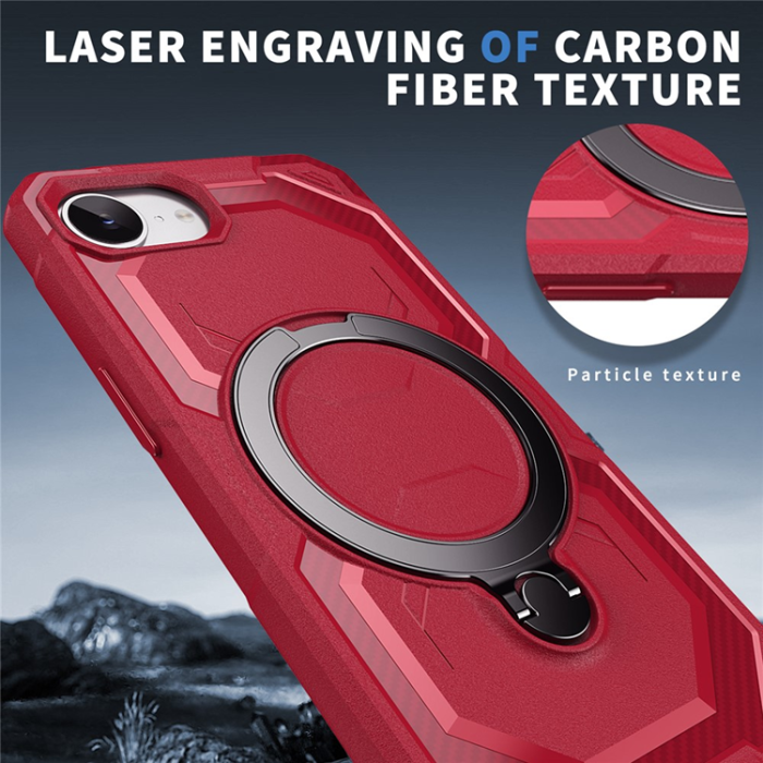 A-One Brand - iPhone 16e Mobilskal MagSafe Kickstand TPU + PC