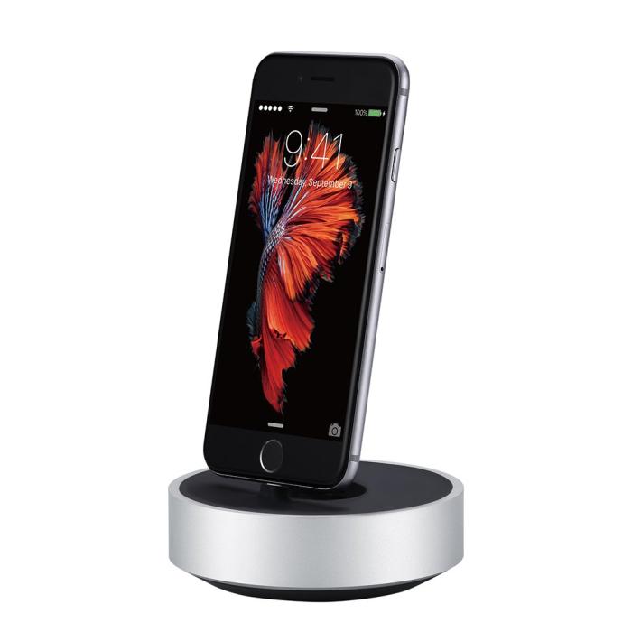 UTGATT5 - Just Mobile HoverDock för iPhone med inbyggd sladdgömma