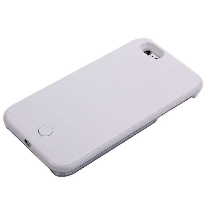 OEM - Selfie skal till iPhone 6/6S - Vit