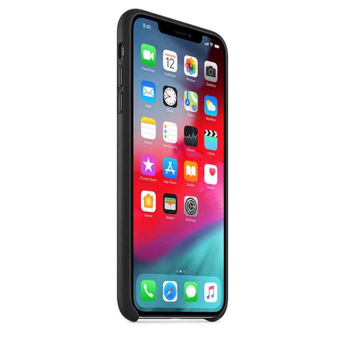 UTGATT1 - Apple iPhone XS Max Leather Case Black Mrwt2Zm/A