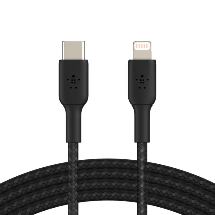 UTGATT1 - BELKIN Boost USB-C Till Lightning Kabel 2M - Svart