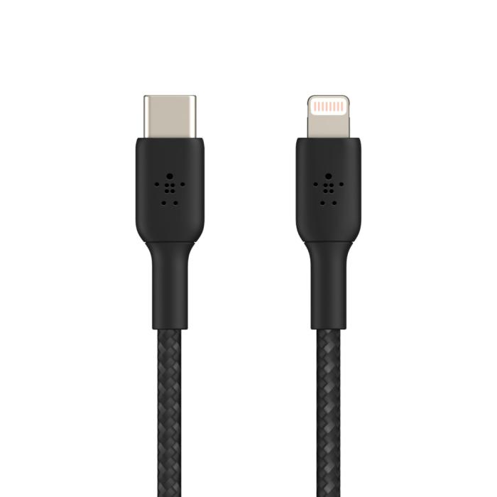 UTGATT1 - BELKIN Boost USB-C Till Lightning Kabel 2M - Svart