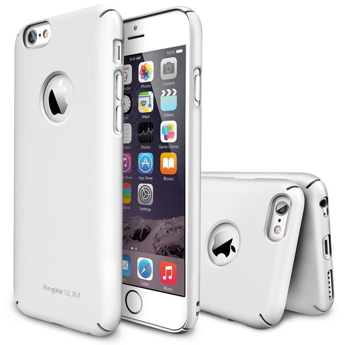 Ringke Logo-Cut Slim Dual Coated Skal till Apple iPhone 6 / 6S (Vit) | 2353 | AlltMobil