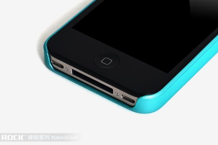 ROCK - Rock NakedShell skal till iPhone 4 och 4S (Vin röd)