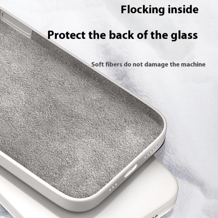 A-One Brand - iPhone 17 Mobilskal TPU Straight Edge - Beige