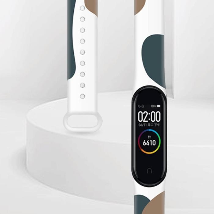OEM - Moro Armband kompatibelt med Xiaomi Mi Band 6/5