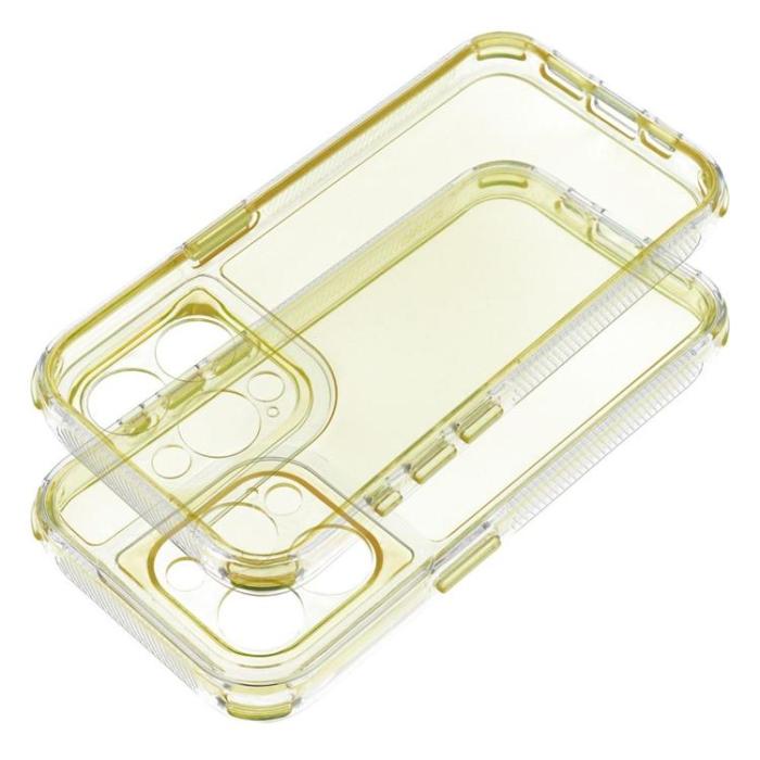 OEM - iPhone 16e Mobilskal Matrix Clear - Gul