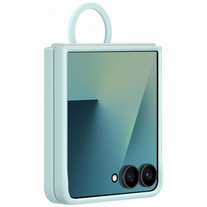 Samsung - Samsung Galaxy Z Flip 7 Mobilskal Ring - Mynta