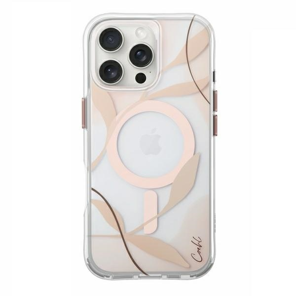 Uniq iPhone 16 Pro Mobilskal Magsafe Spring Blossom | 2353 | AlltMobil