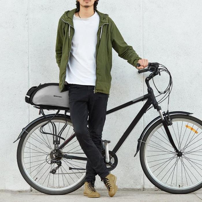 Wozinsky - Wozinsky Cykel bak Bagageväska med rem 13L