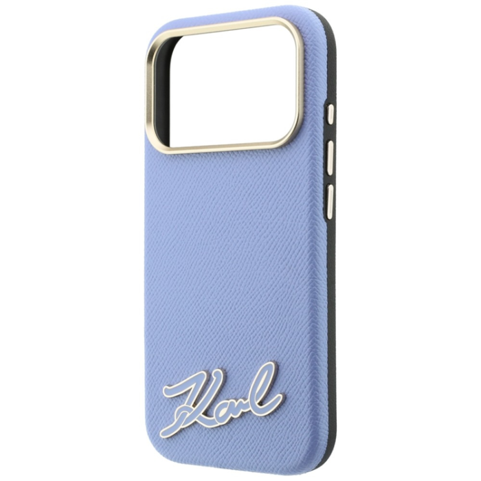 KARL LAGERFELD - Karl Lagerfeld Mobilskal För iPhone 18 Pro/17 Pro Magsafe Grained Resin