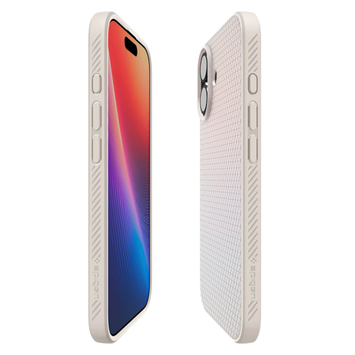 Spigen - Spigen iPhone 17 Mobilskal Liquid Air - Natural Titanium