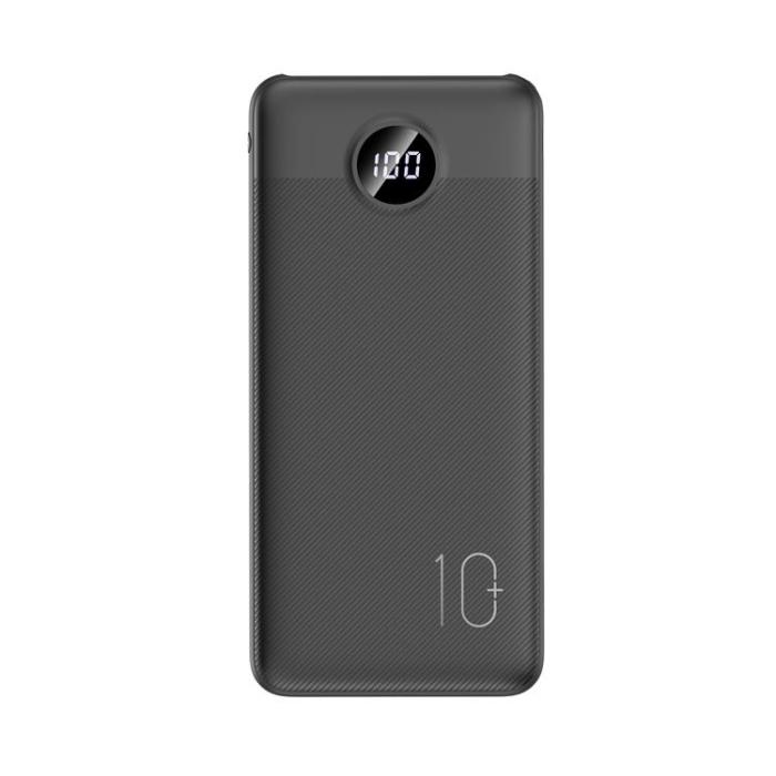Veger - Veger Powerbank 10000 mAh PD QC 3.0 2A 20W L10S - Svart