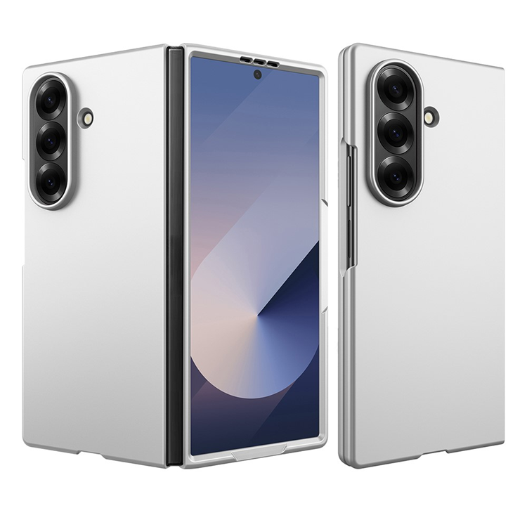 Galaxy Z Fold 7 Mobilskal Skin-Feel Anti Shock - Silver | 2353 | AlltMobil