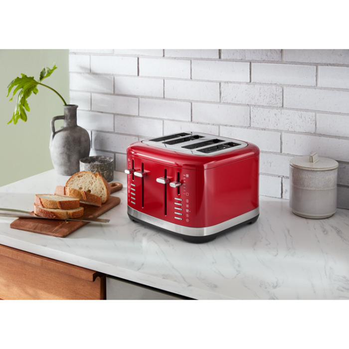 Kitchenaid - Kitchenaid Brödrost 4 Skivors Metall 5KMT4109EER Röd