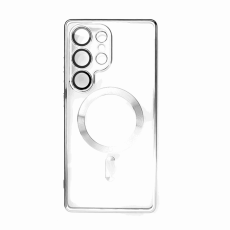 A-One Brand - iPhone 16e Mobilskal MagSafe Electroplated - Silver