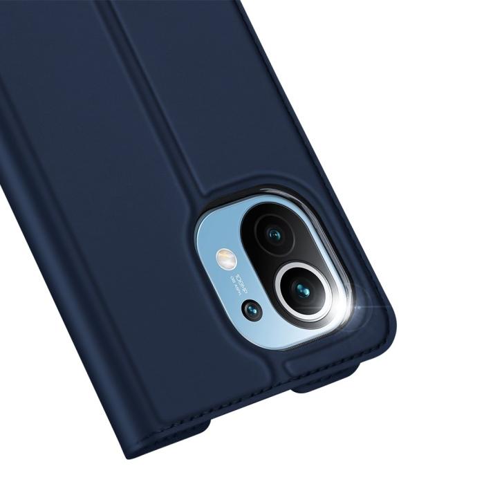 Dux Ducis - Dux Ducis Skin Series Plånboksfodral Xiaomi Mi 11 - Blå