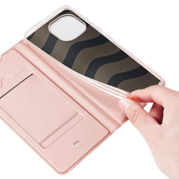 UTGATT1 - Dux Ducis Skin Series Plånboksfodral Xiaomi Mi 11 - Rosa