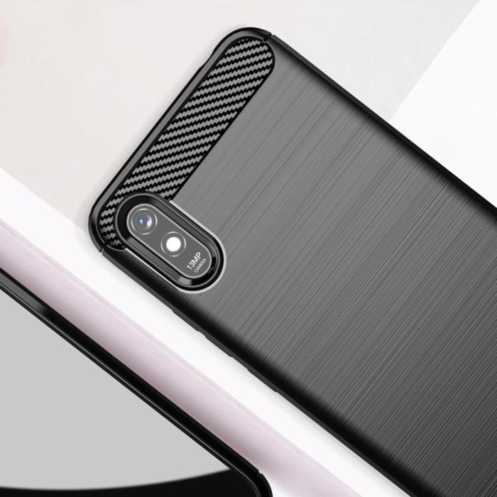 Forcell - CARBON skal till XIAOMI Redmi 9A / 9AT Svart
