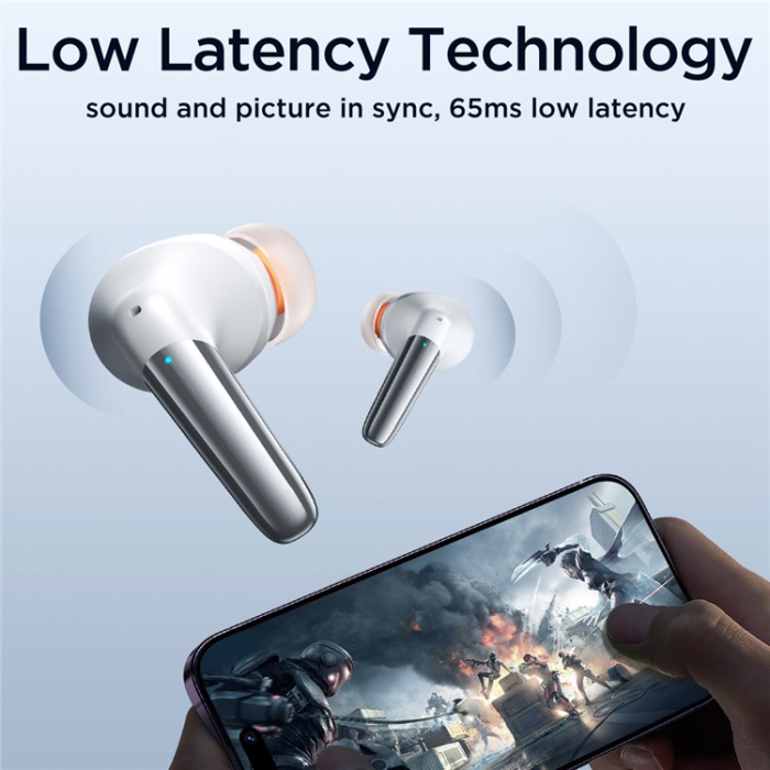 Joyroom - Joyroom In-Ear Hörlurar Bluetooth Vattentät JR-BB1 - Vit