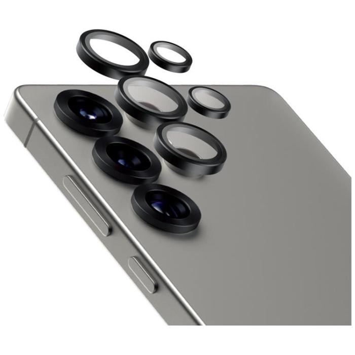PanzerGlass - PanzerGlass Galaxy S25 Ultra Kameralinsskydd Härdat Glas Hoops Keramisk