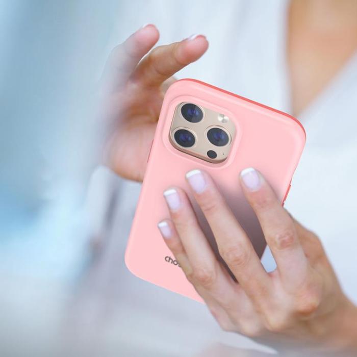Choetech - Choetech iPhone 13 Pro Skal Magsafe MFM Anti-drop - Rosa